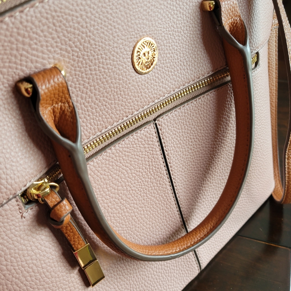 NWOT Anne Klein Pink Purse - Picture 2 of 13